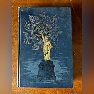 1894 The Building of a Nation Book By Gannett Illustrated HC Antique Victorian